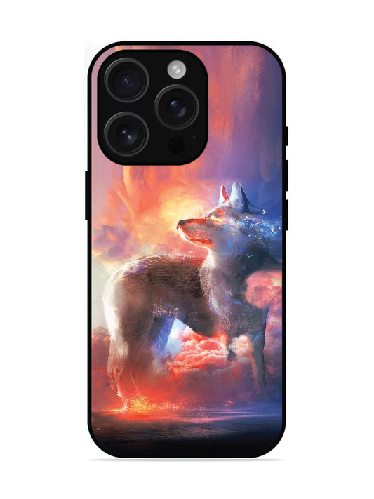 iPhone 16 pro wolf-fantasy-animal