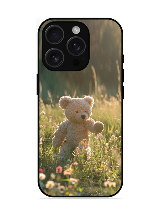 iPhone 16 pro Teddy Bear Outdoors