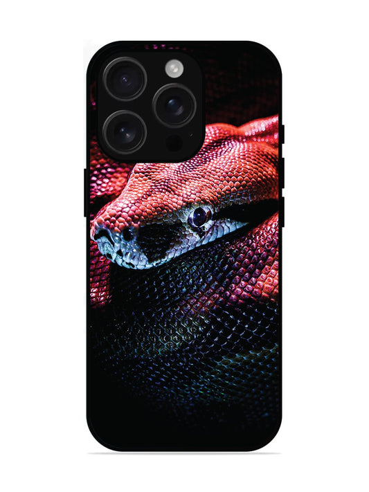 iPhone 16 pro Red Snake