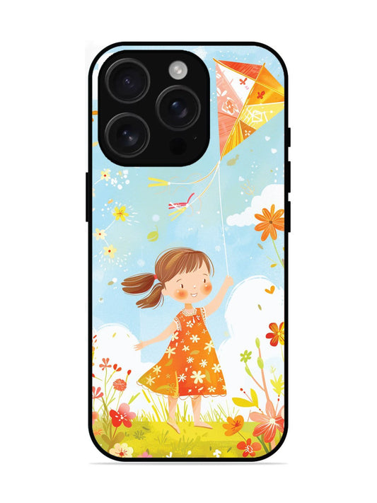 iPhone 16 pro Little Girl Kite Flying