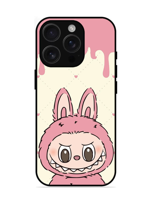 iPhone 16 pro Labubu Closeup Pink