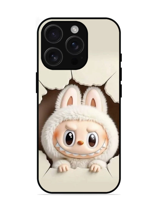 iPhone 16 pro Labubu from Cracked Wall