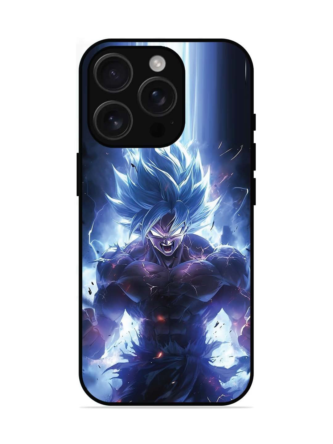 iPhone 16 pro Super Saiyan Blue and Angry