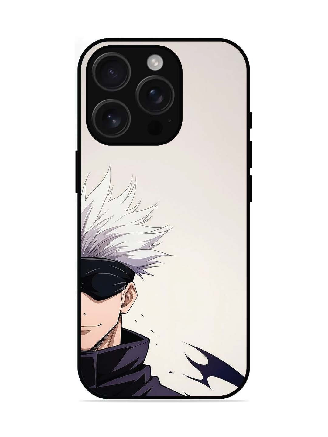 iPhone 16 pro White Hair Sorcerer Satoru Gojo
