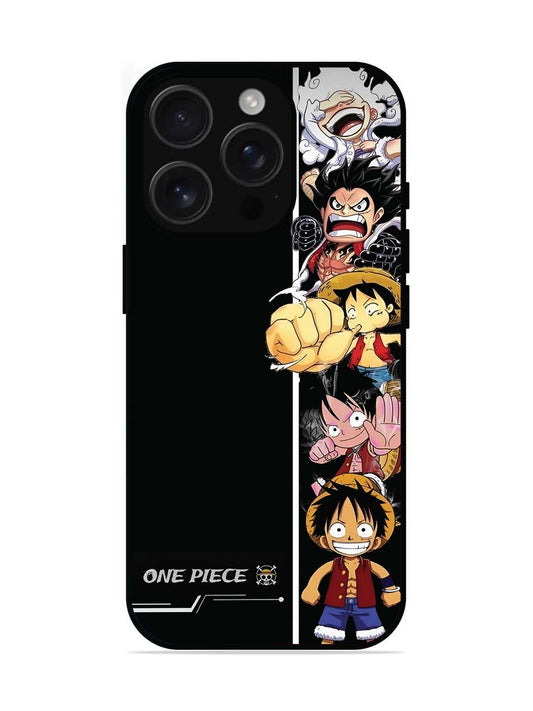 iPhone 16 pro Luffy Evolution Gear 5 Anime Art