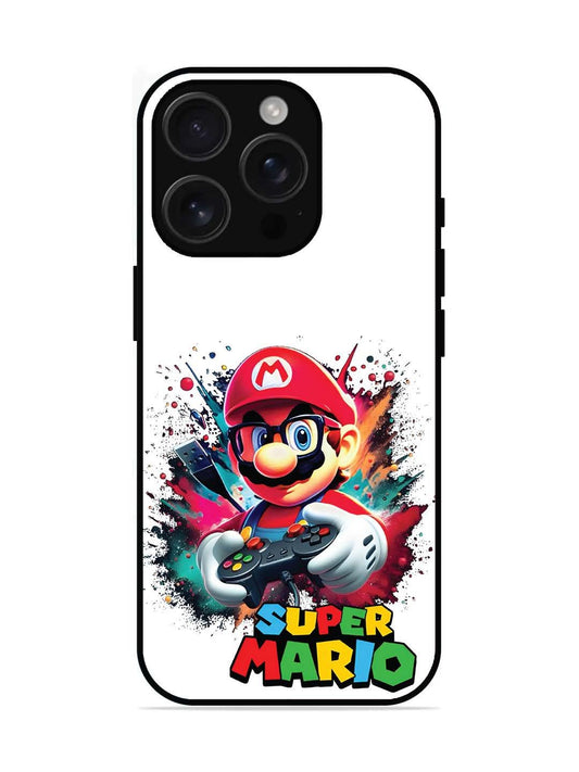 iPhone 16 pro Modern Mario Pro Gamer Splash