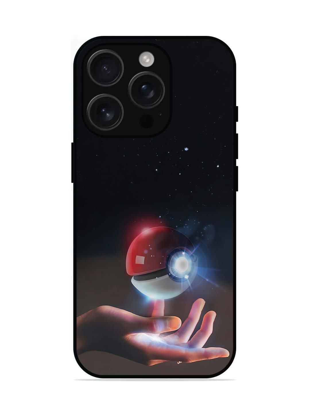 iPhone 16 pro Poke Ball Cinematic Catch Glow