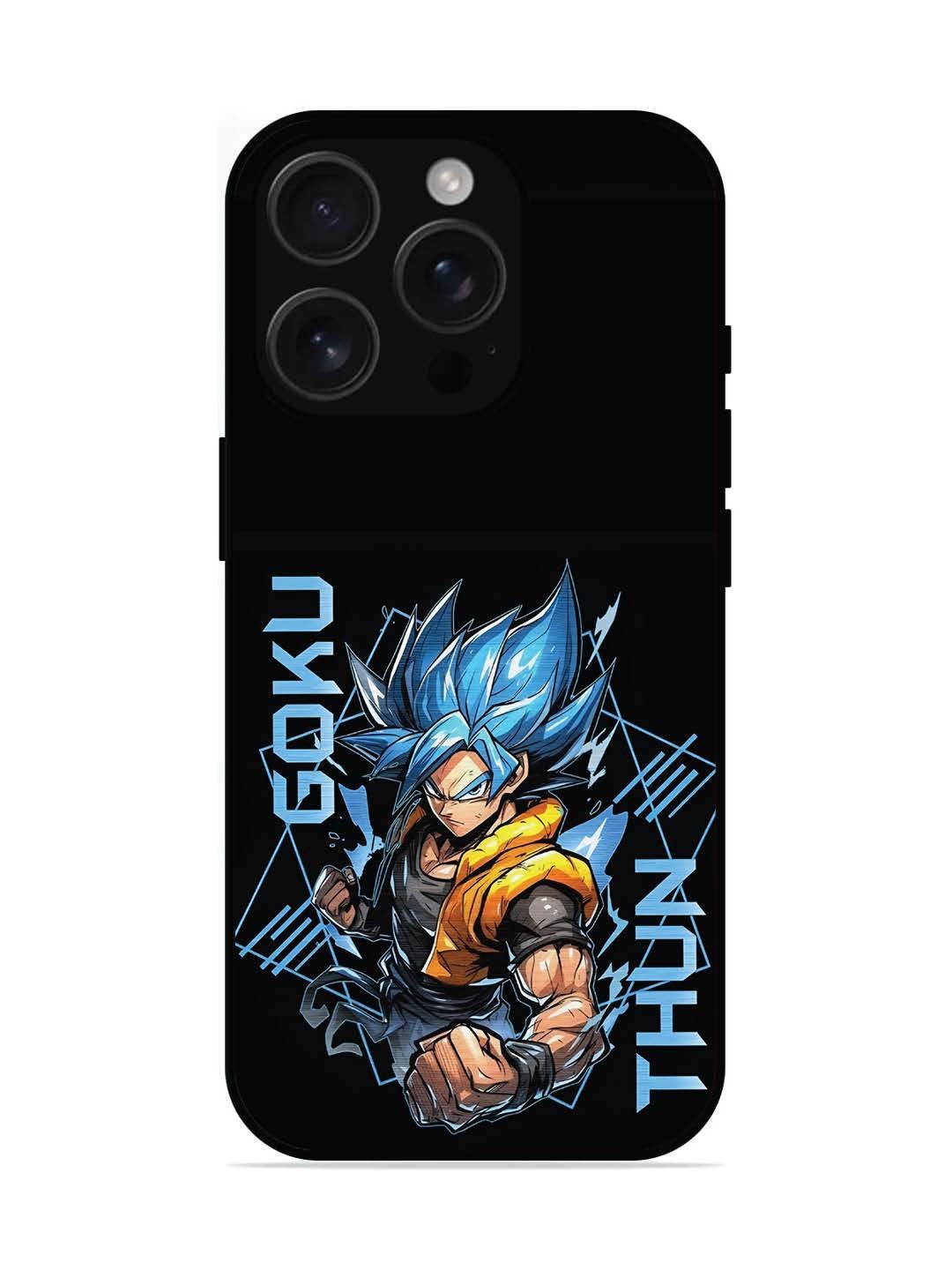 iPhone 16 pro Street Fighter Goku God Form