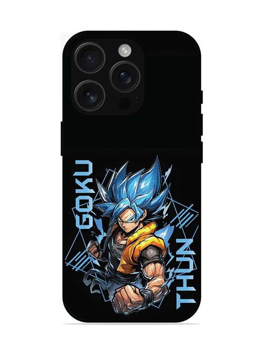 iPhone 16 pro Street Fighter Goku God Form