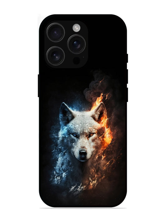 iPhone 16 pro max Fire Wolf