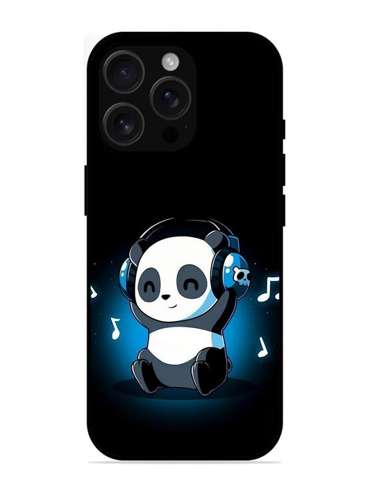 iPhone 16 pro max Panda Listening Music