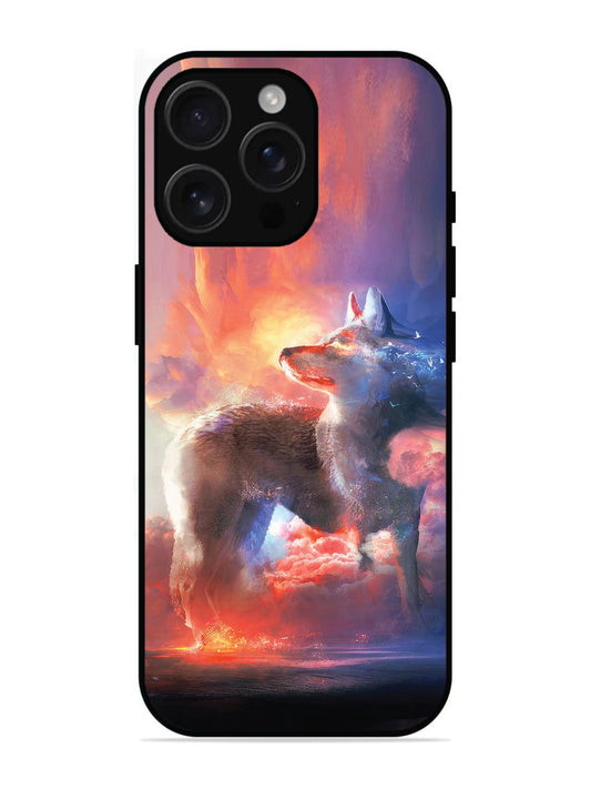 iPhone 16 pro max wolf-fantasy-animal