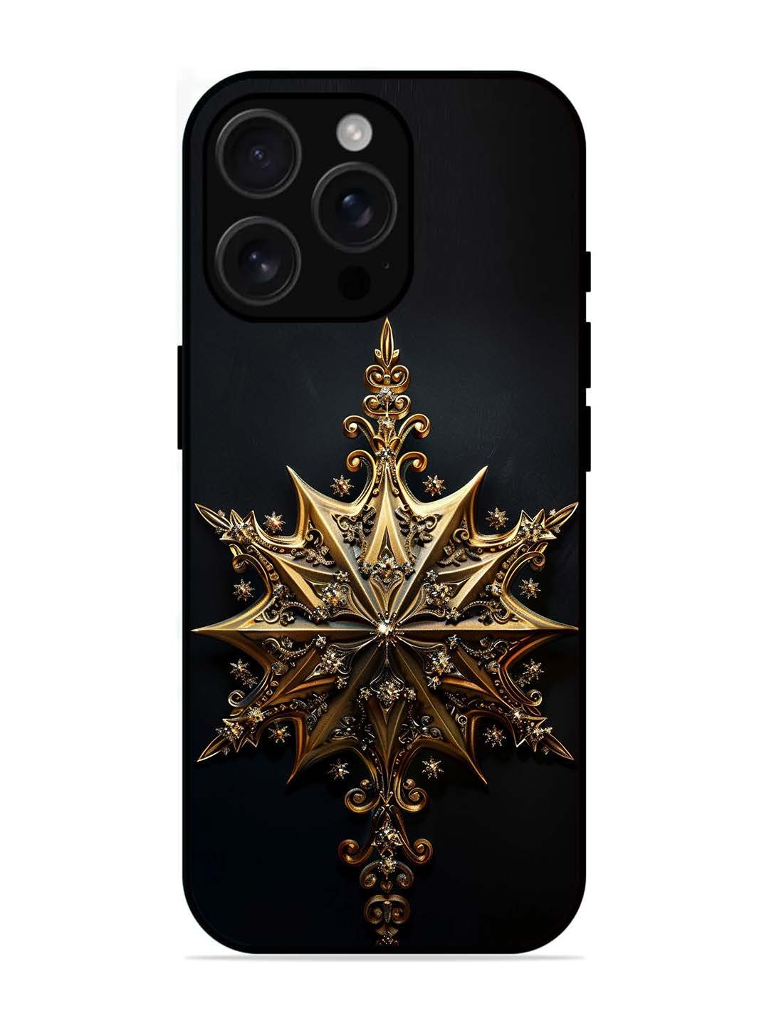 iPhone 16 pro max Ornate Golden Star