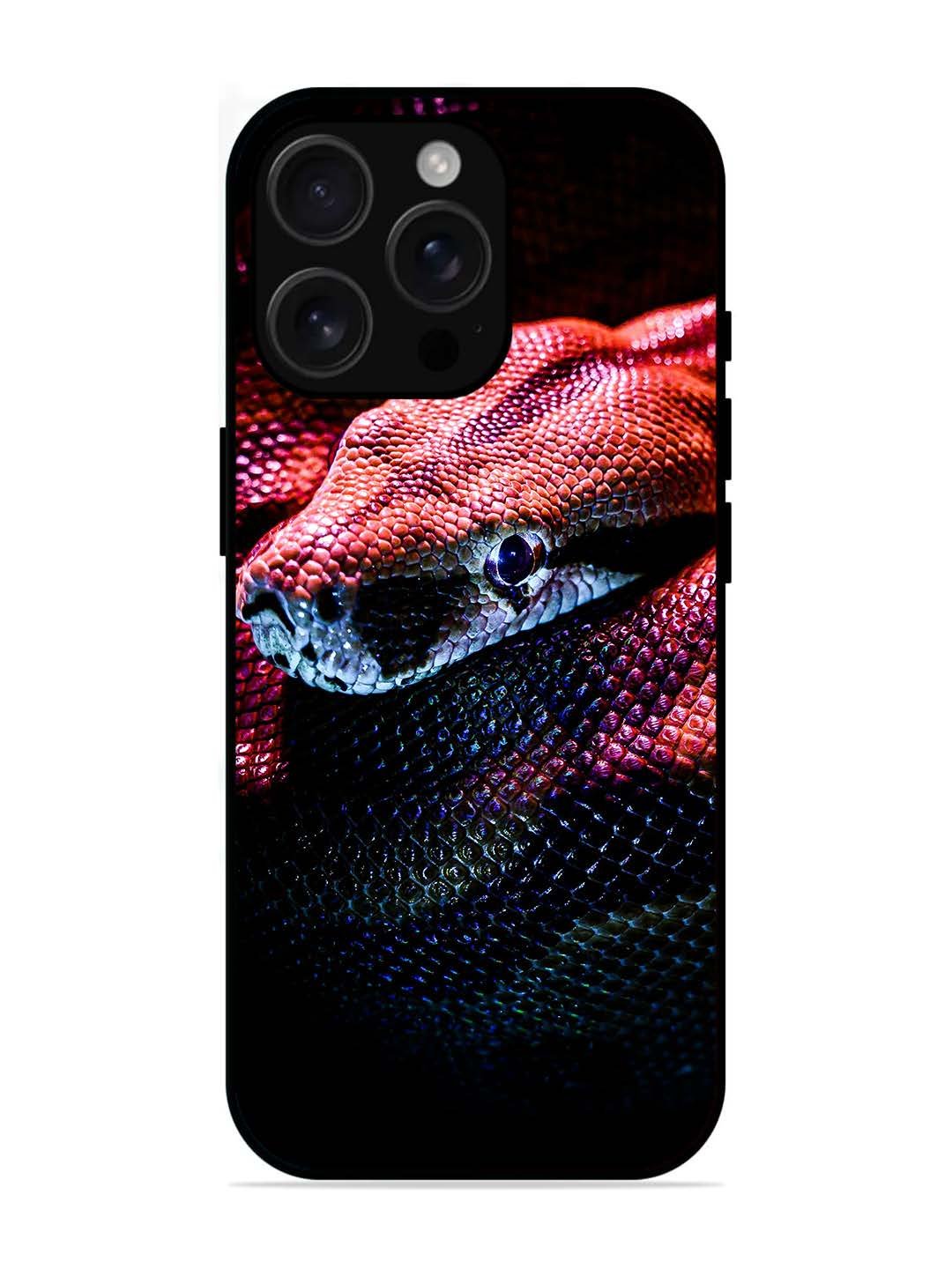 iPhone 16 pro max Red Snake