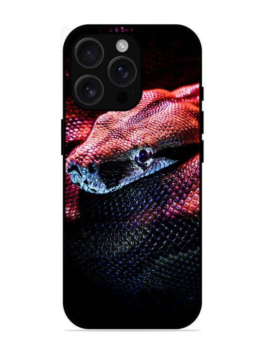 iPhone 16 pro max Red Snake