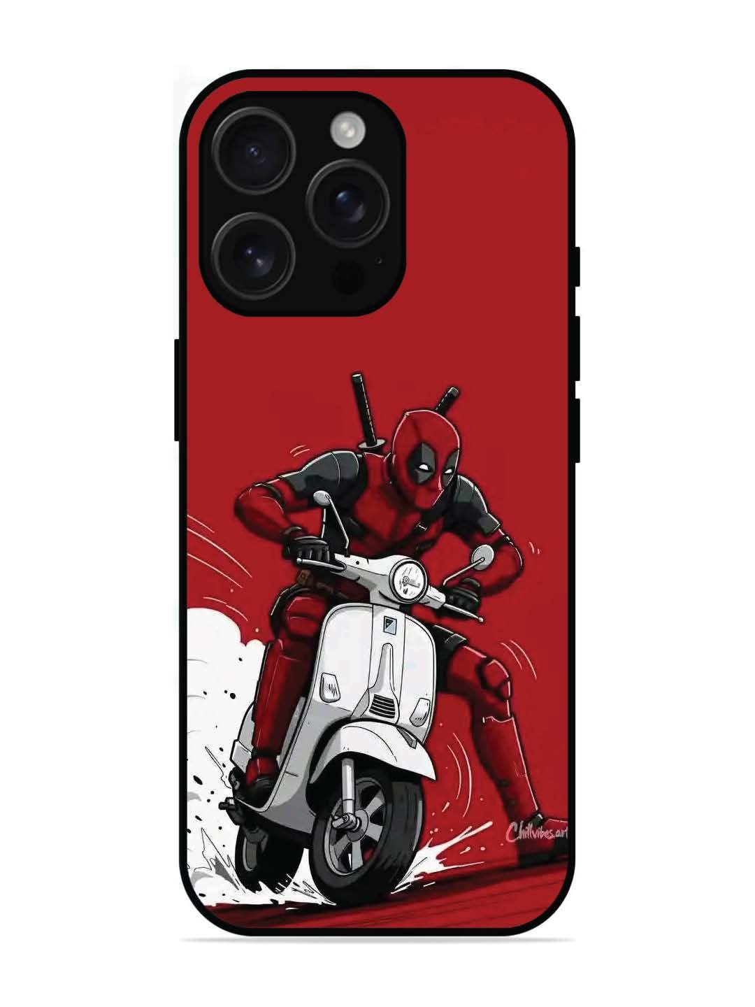 iPhone 16 pro max Deapool and Scooty