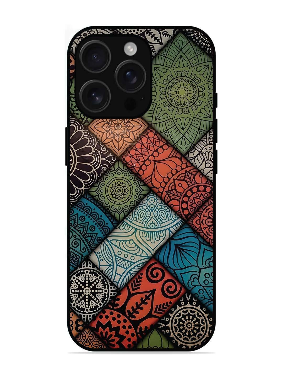 iPhone 16 pro max Kaleidoscope Tile Art