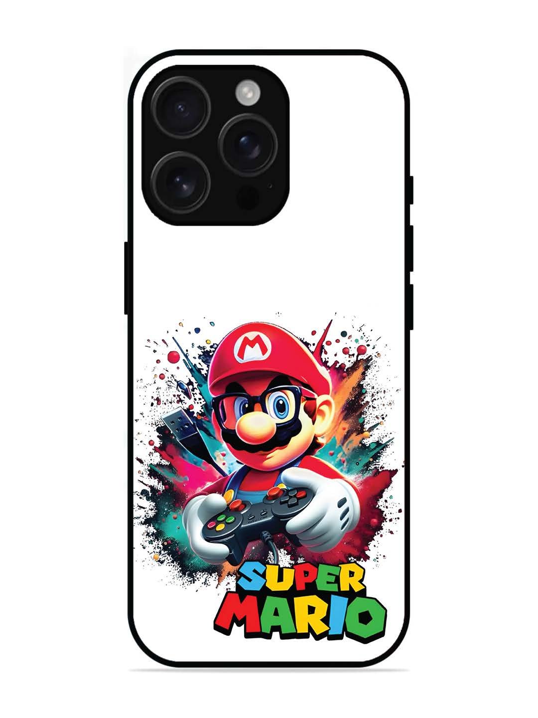 iPhone 16 pro max Modern Mario Pro Gamer Splash