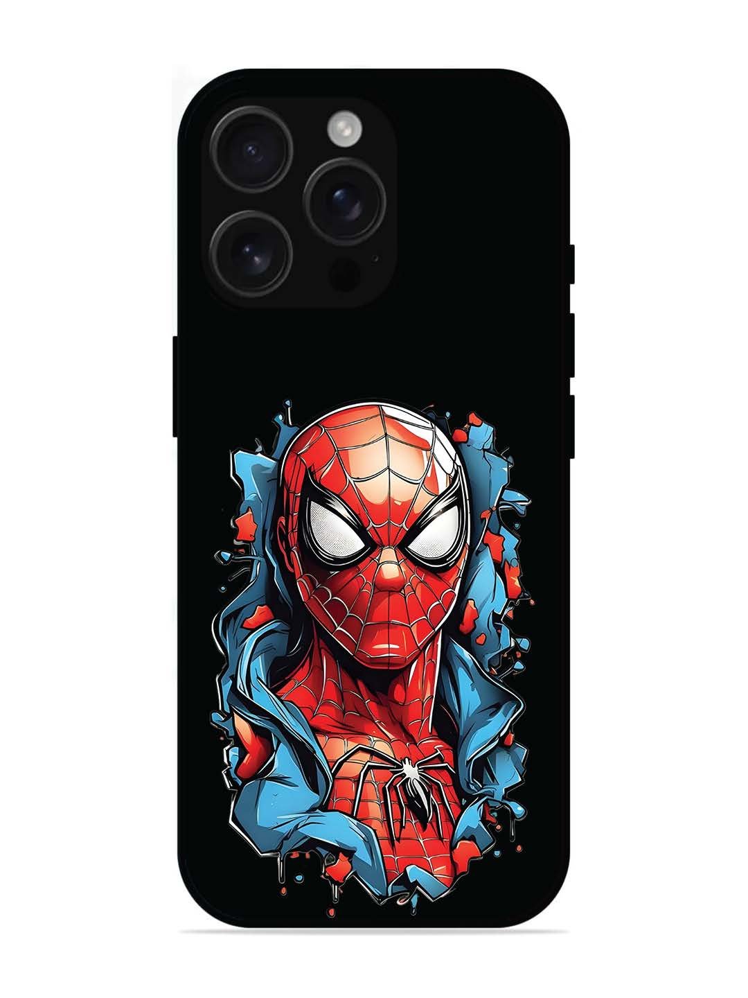 iPhone 16 pro max Spider man street art style