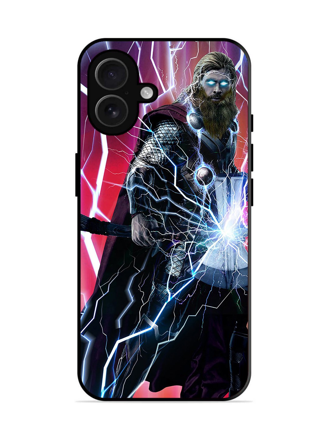 iPhone 16 plus thor stormbreaker hammer lightning