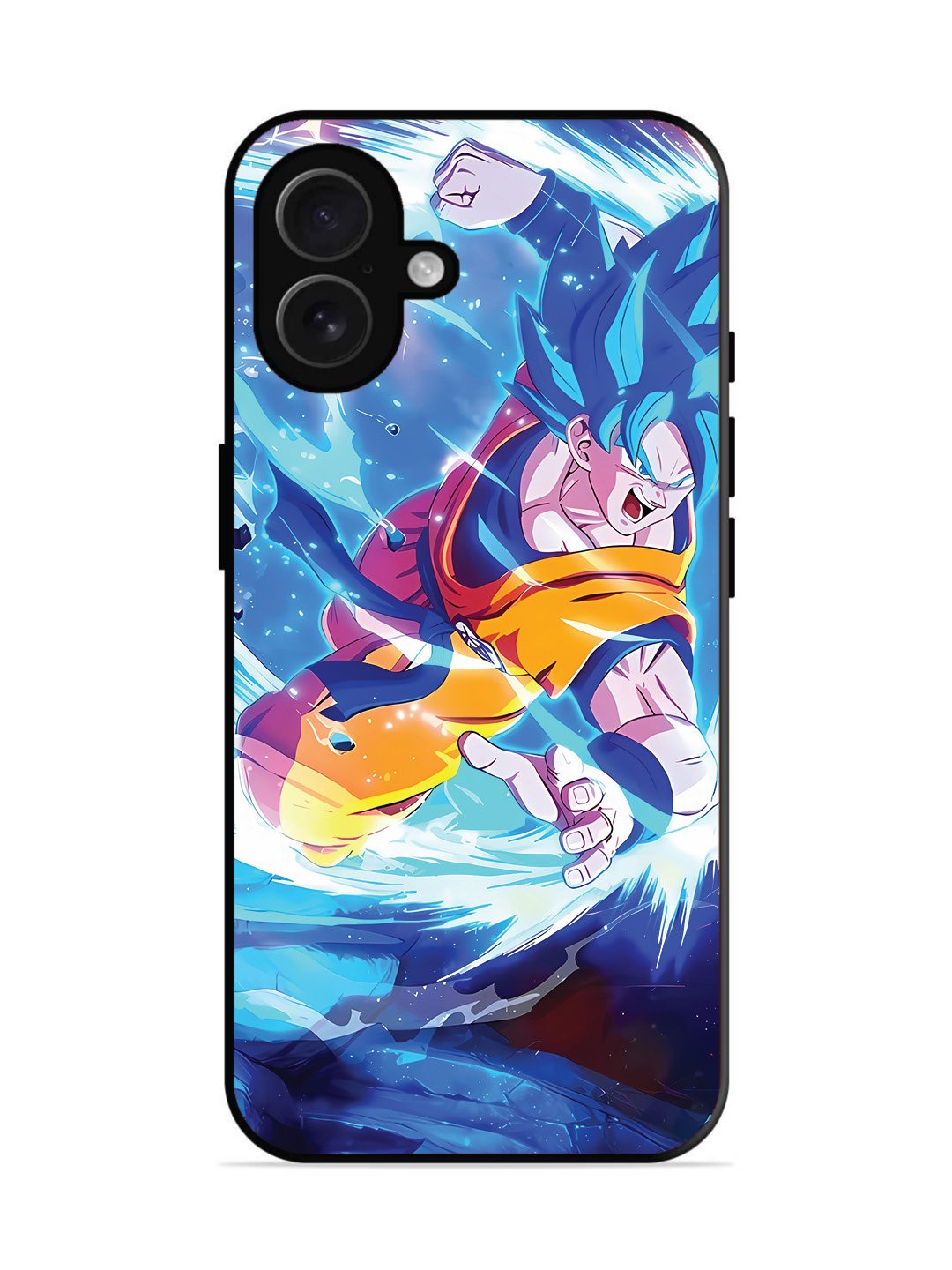 iPhone 16 plus goku-blue-dragon-ball