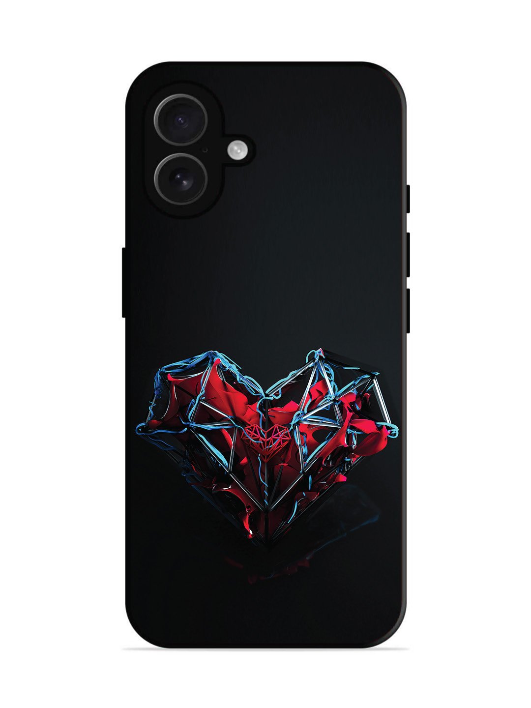 iPhone 16 plus heart-abstract