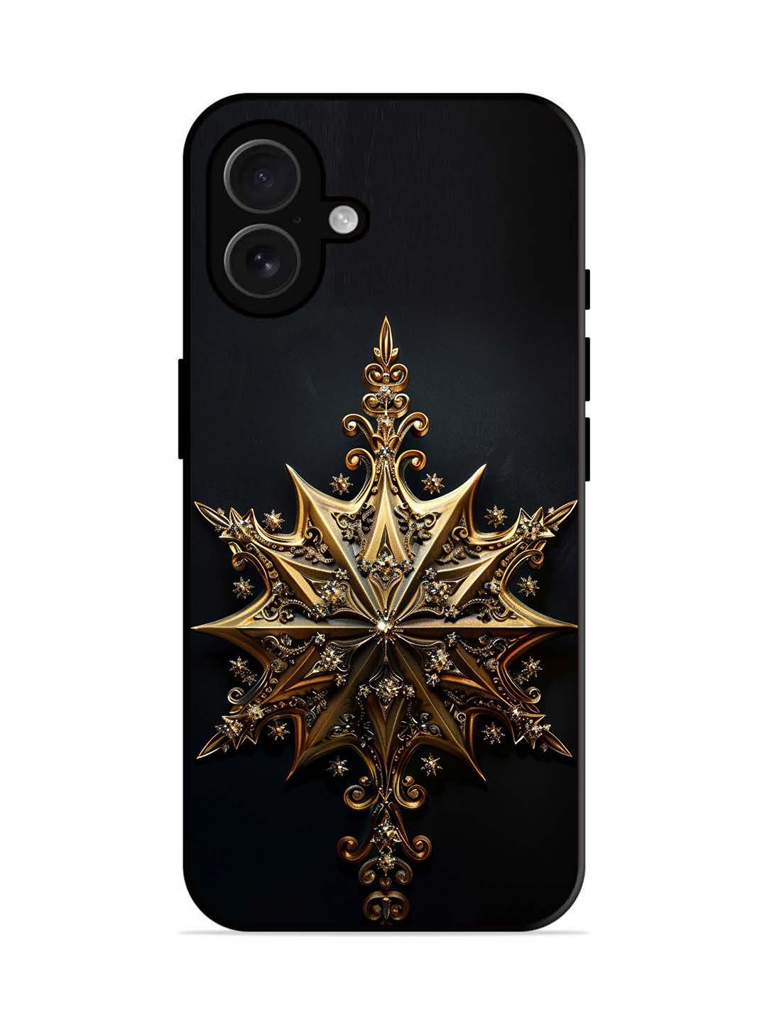 iPhone 16 plus Ornate Golden Star