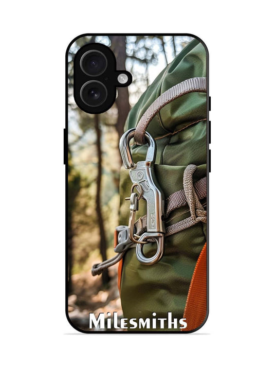 iPhone 16 plus Hiking Gear Close-up