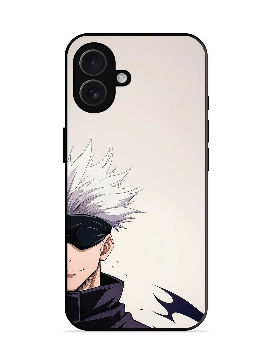 iPhone 16 plus White Hair Sorcerer Satoru Gojo