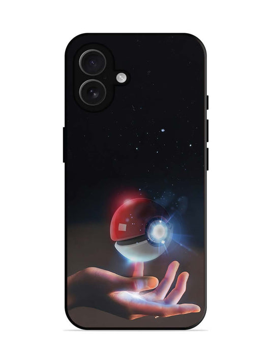 iPhone 16 plus Poke Ball Cinematic Catch Glow