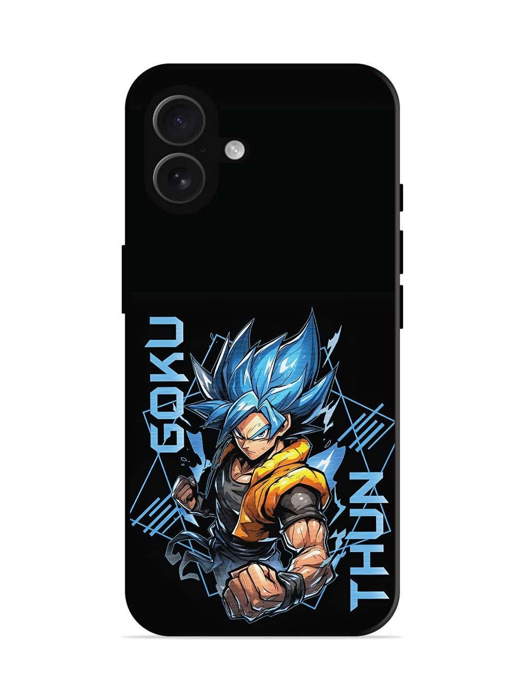 iPhone 16 plus Street Fighter Goku God Form