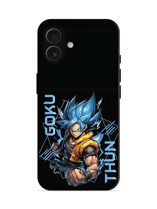iPhone 16 plus Street Fighter Goku God Form