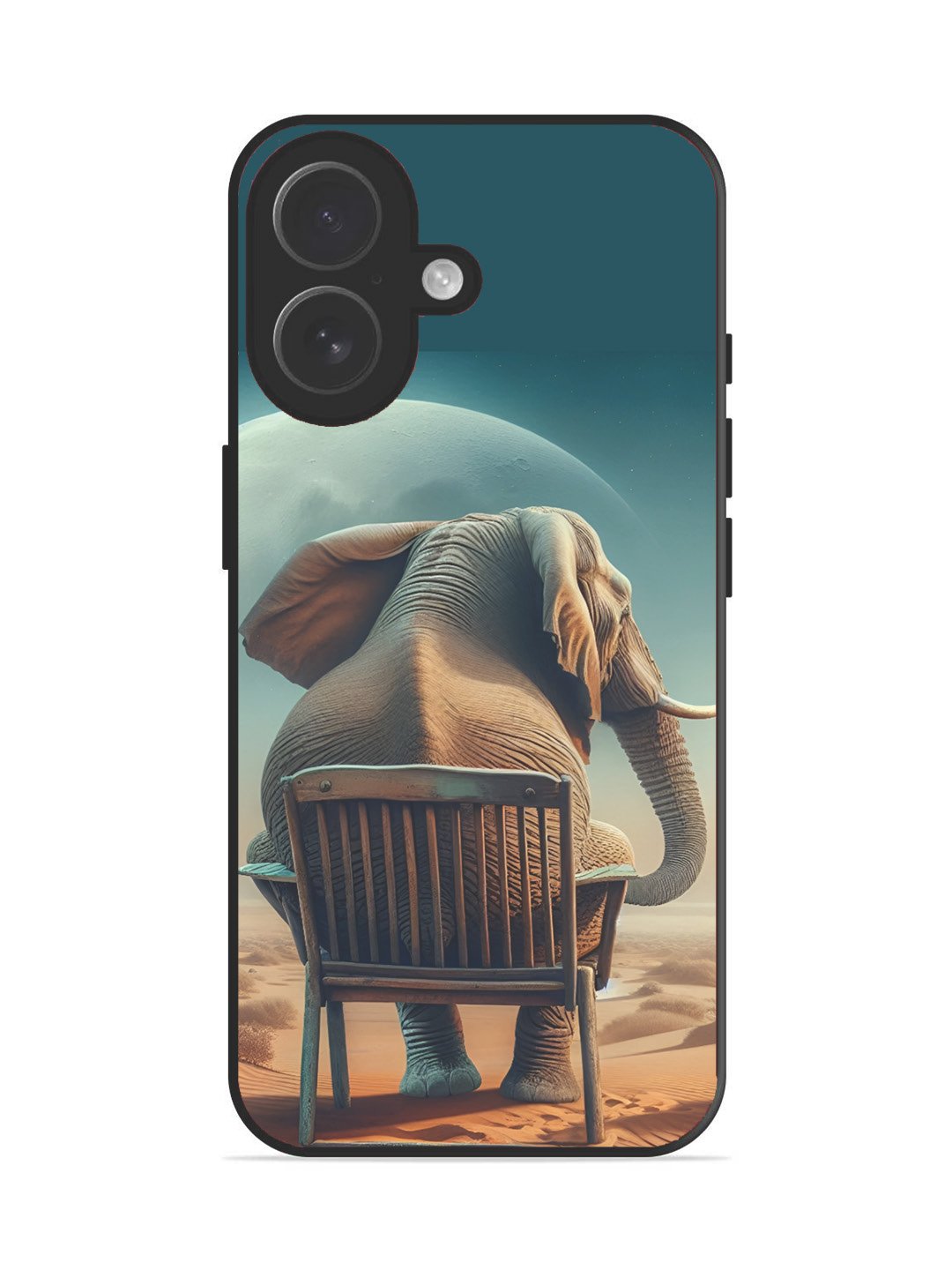 iPhone 17 Baby Elephant om chair