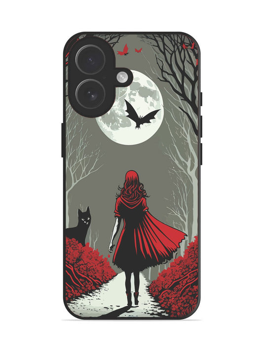 iPhone 17 Scarlet Girl in Red Forest