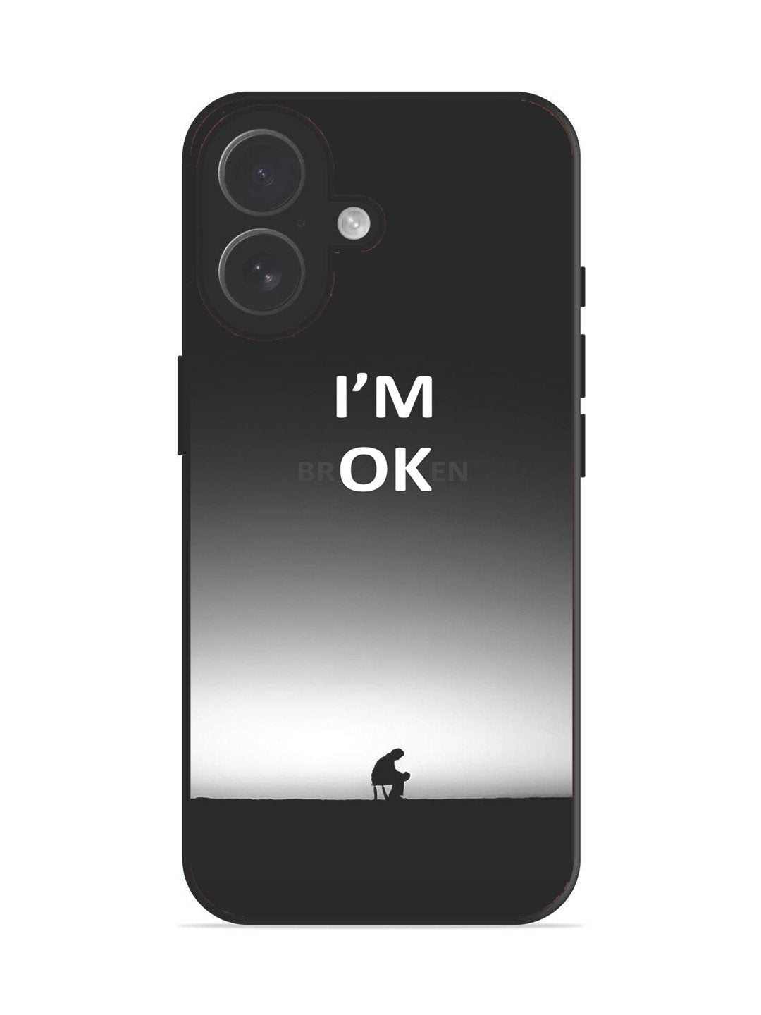 iPhone 17 I'm Broken A man on Chair Alone