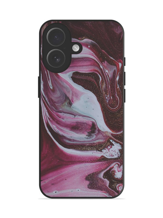 iPhone 17 Pink And Golden Marble