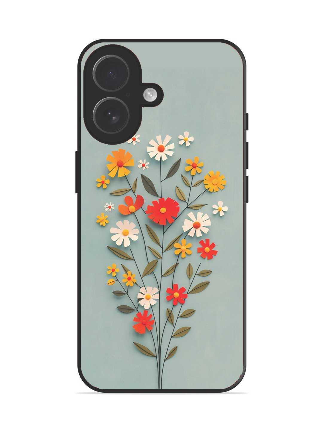 iPhone 17 Paper Flowers