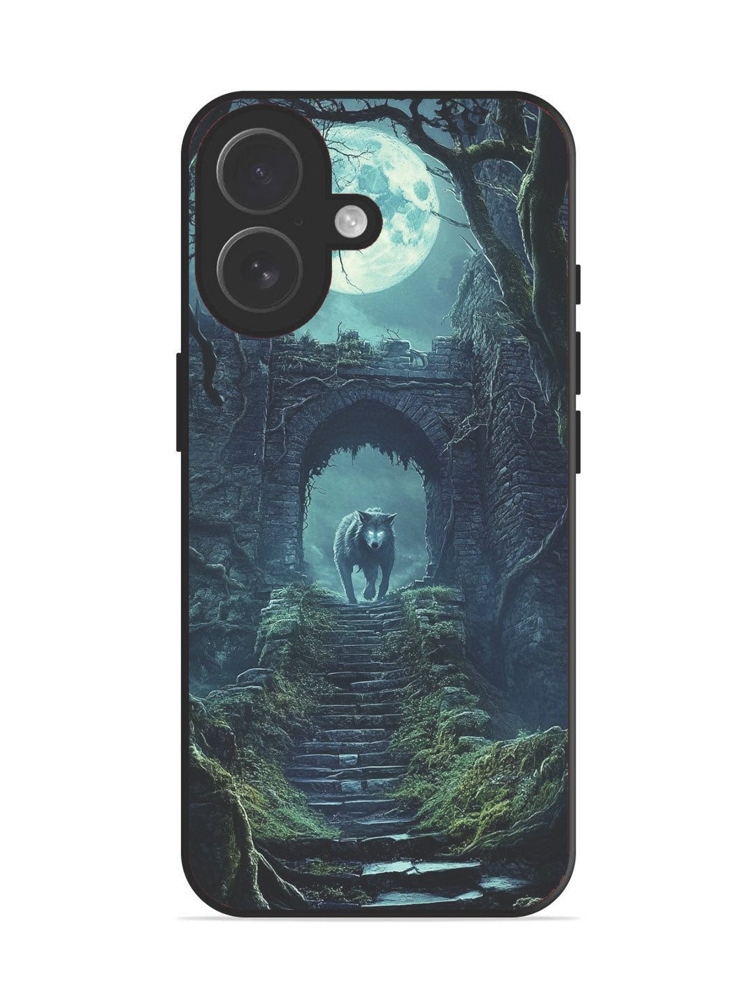 iPhone 17 Moonlit Forest Gateway