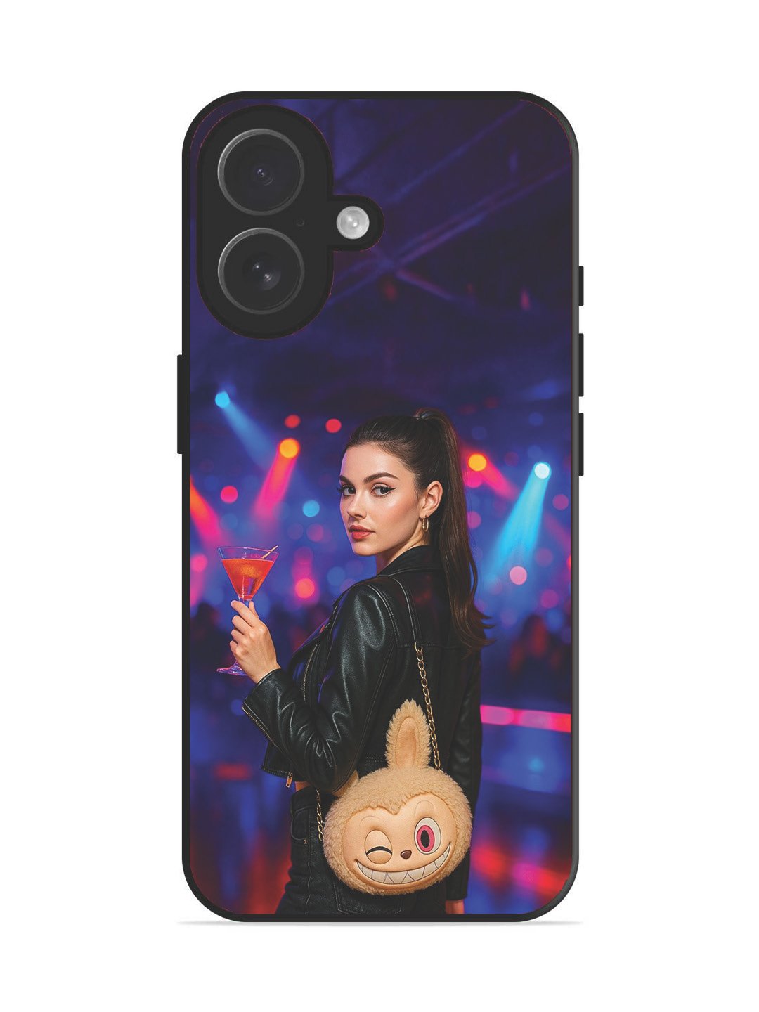 iPhone 17 Girl with Labubu Purs