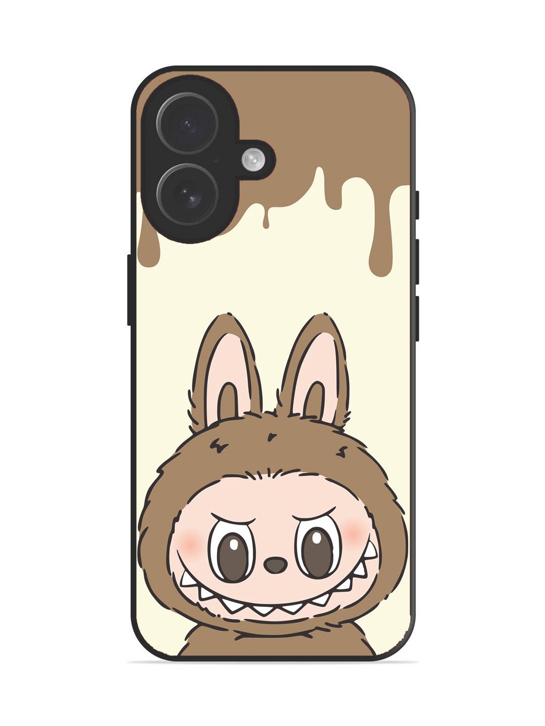 iPhone 17 Labubu Closeup Chocolate