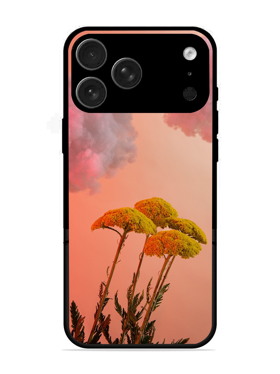 iPhone 17 Pro Max Floral Sunset Blossom Sky
