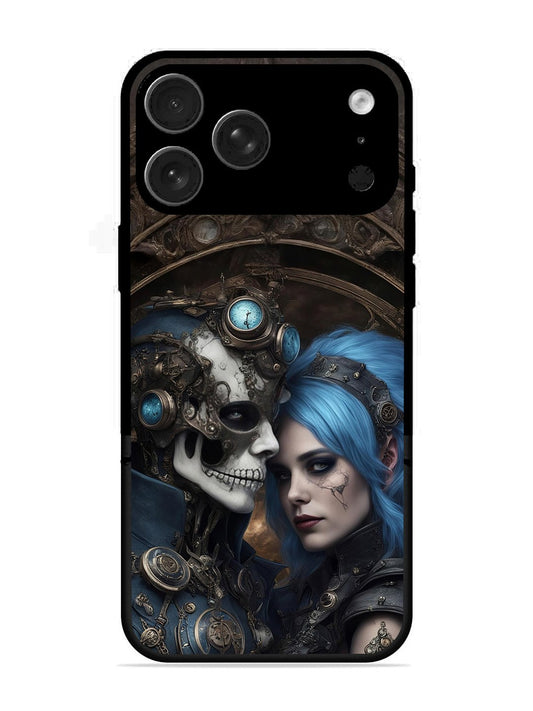 iPhone 17 Pro Max Skeleton & Devil Girl