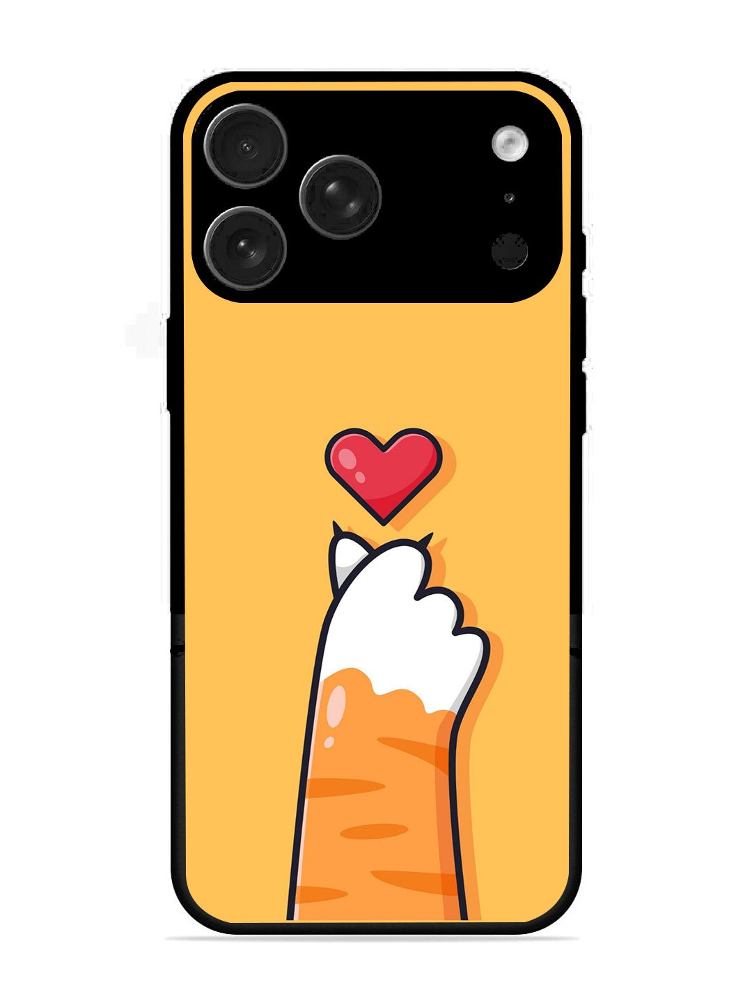 iPhone 17 Pro Max Heart Hand
