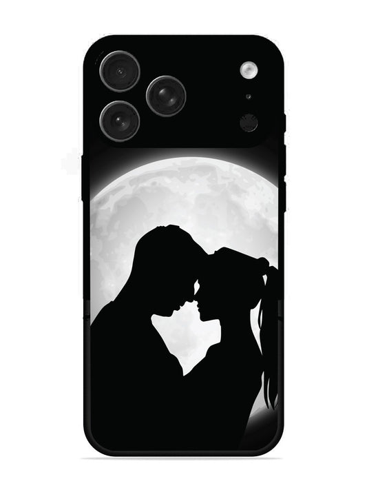 iPhone 17 Pro Max Couple on Moon