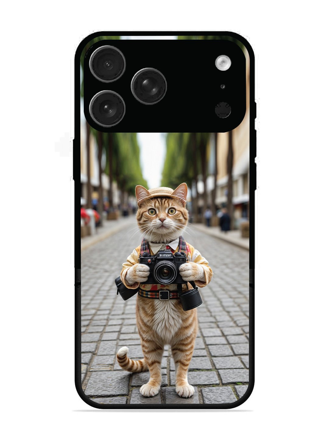 iPhone 17 Pro Max Cat as Cameraman