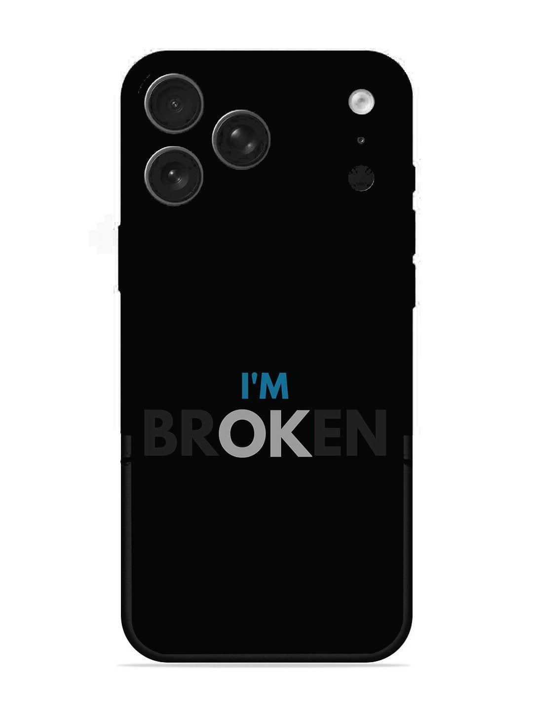 iPhone 17 Pro Max I'm Broken Dark Theme