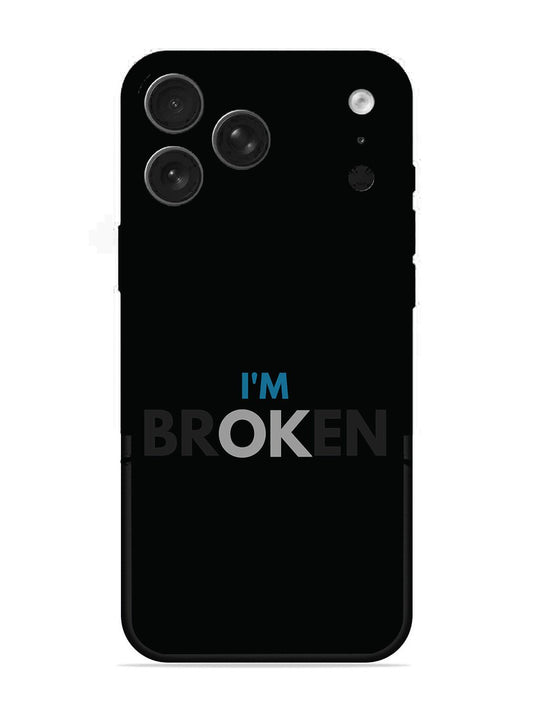 iPhone 17 Pro Max I'm Broken Dark Theme