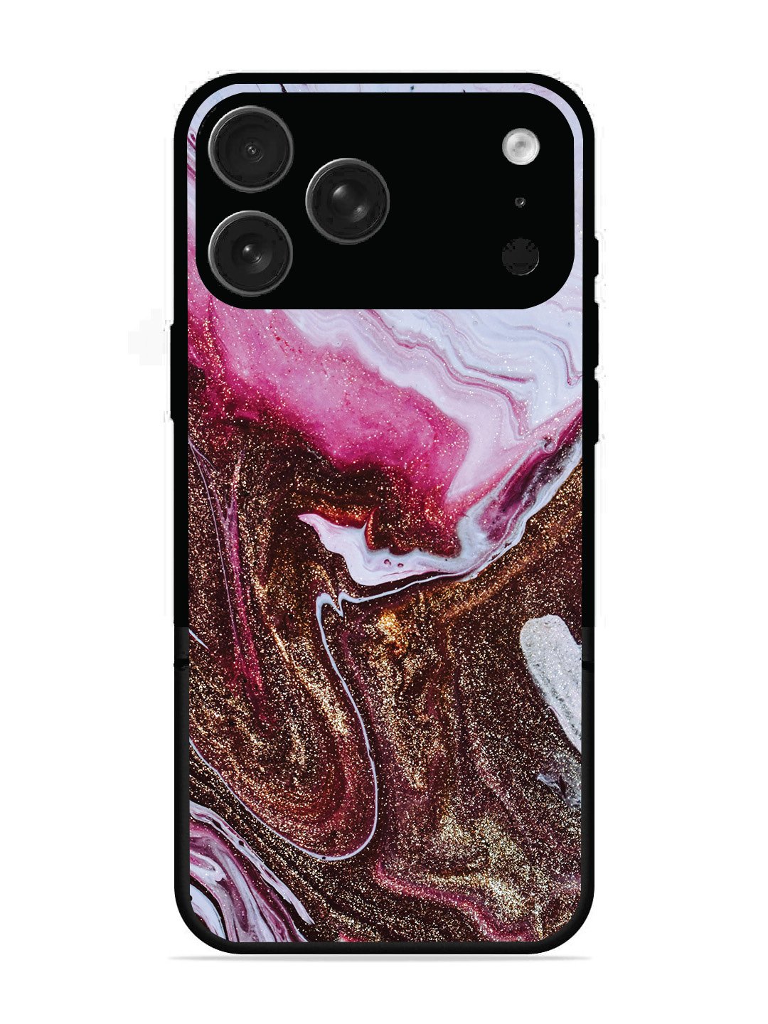 iPhone 17 Pro Max Elegant Rose & Gold Marble