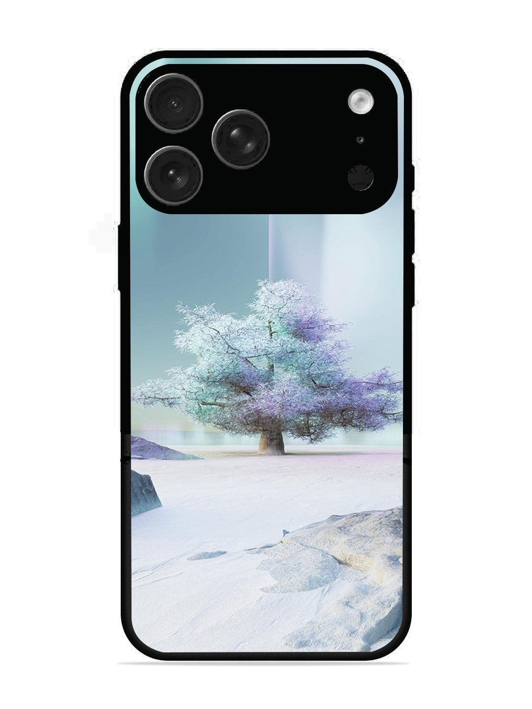 iPhone 17 Pro Max Tree on lceland