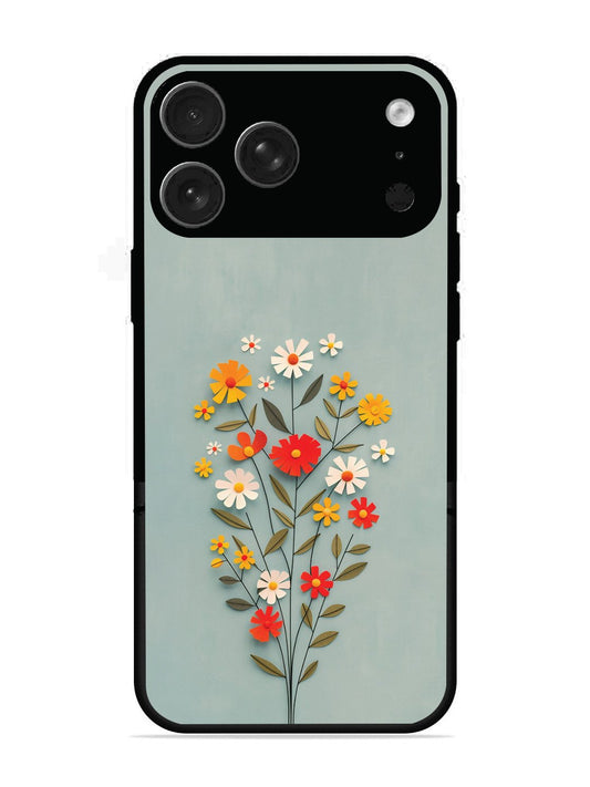 iPhone 17 Pro Max Paper Flowers